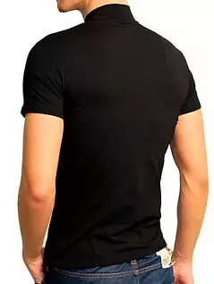 Мужская черная футболка с воротником-стойкой Doreanse For Everyday 2730c01 распродажа